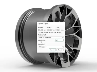 car rim design Free 3D print model