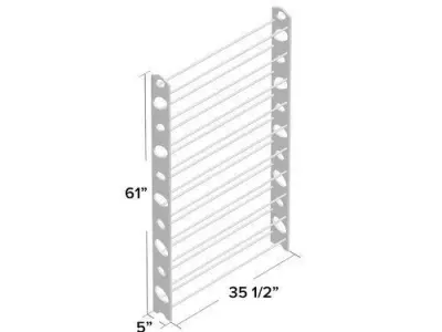 Coro Shoe Rack Free 3D model