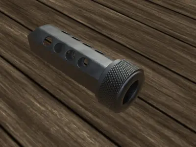 Compensator 5 In 1 Combo Low-poly 3D model