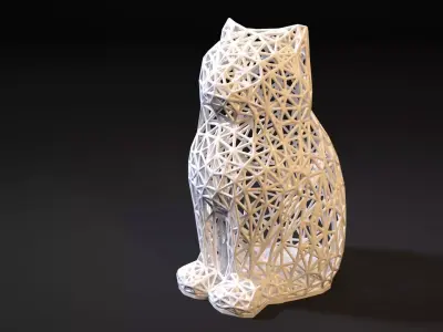 Cat decor Free 3D print model