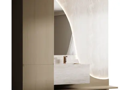 Bathroom furniture 21 3D model