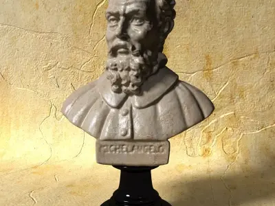 Michelangelo Bust 3D model