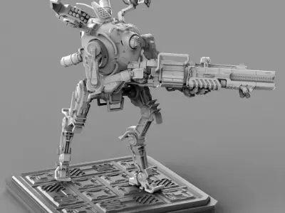 Titanfall Northstar 3dPrintable  75mm 3D print model