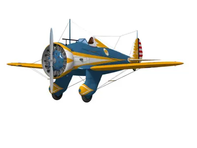 Boeing P-26 Peashooter 3D model