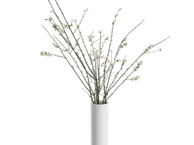  Flowering Twigs Vase Model 
