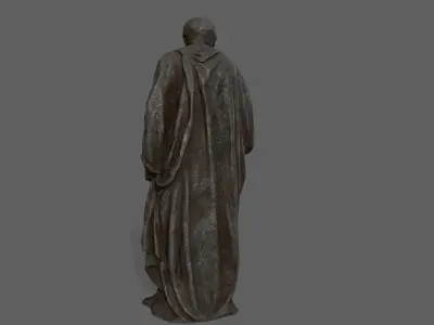 Old Man 2 Low-poly 3D model