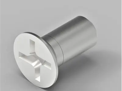 NAS1153 Full set of screws 63 pcs 3D print model