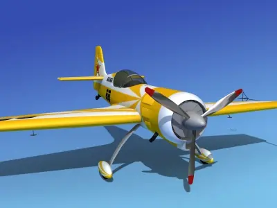 Sukhoi SU-26 Aerobat V15 3D model