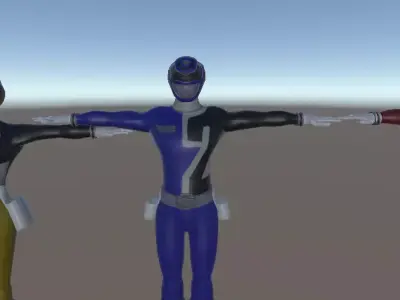 Power Rangers SPD 3D model