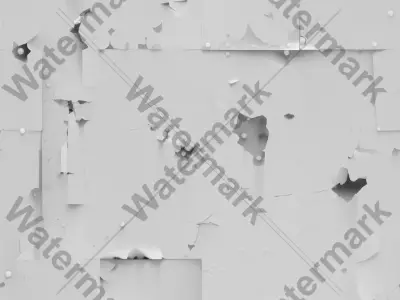 Stylized Weathered Metal Surface PBR Texture Set 4K And 1K Texture