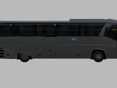 Maz 251 Low-poly 3D model