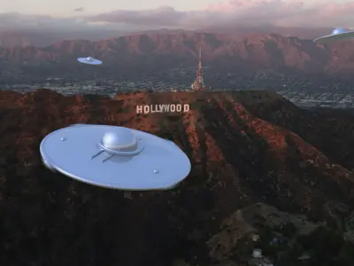 Plan 9 saucer Free 3D model