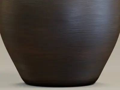 Wooden pitcher 3D model