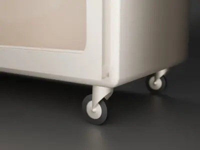 Commercial Restaurant Refrigeration Low-poly 3D model