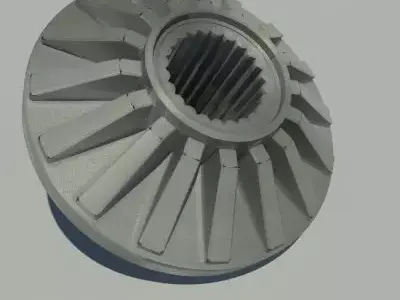 Net Shaped Gear 3D model