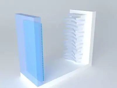 Field Splitting Optics Free 3D model