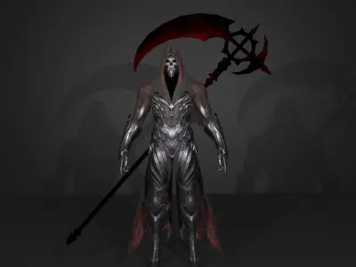 moon shadow death 3D model