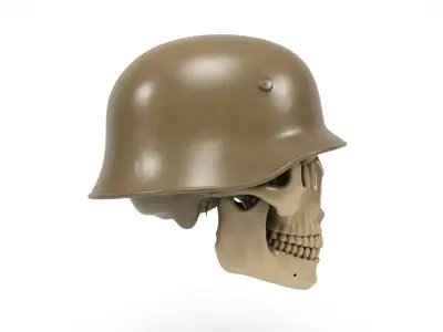 Terror Skull 4 3D print model