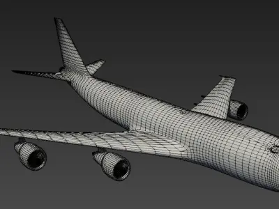Airplane - Boeing 747-100 Free 3D model