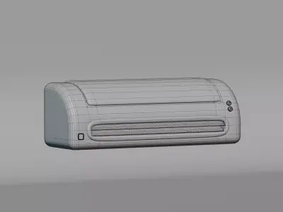 Air Conditioner Low-poly 3D model
