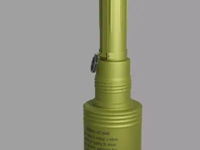 RKG-3 grenade Low-poly 3D model