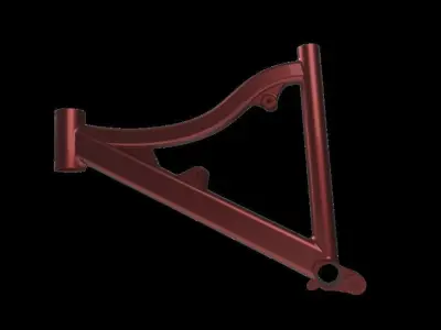 Bike frame 2 Free 3D model
