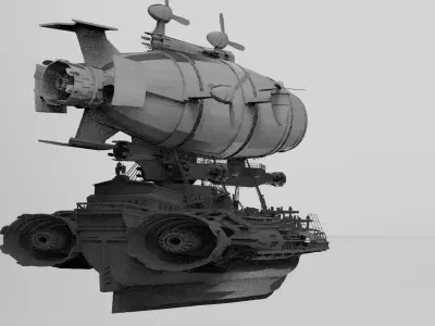 Zeppelin Airship Annihilator  3D model