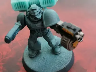 Space viking wolf jumpy jet packs 3D print model