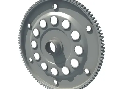Engine Flywheel 41 3D model