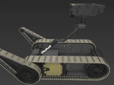 iRobot xm1216 Low-poly 3D model