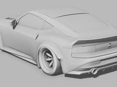 Nissan Fairlady Z RZ34 400Z Liberty Walk Free 3D model