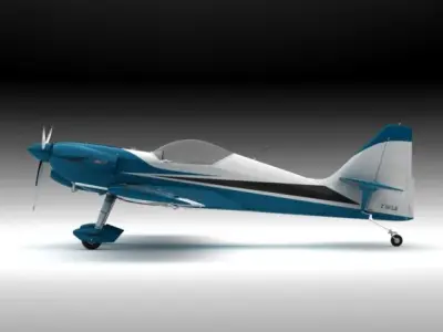 Zlin Z50 LS 3D model