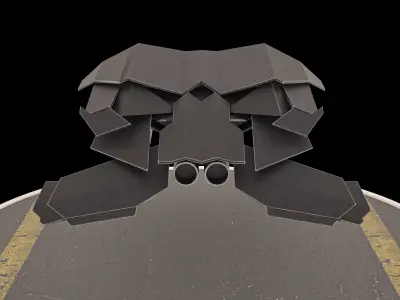 Batwing Low-poly 3D model