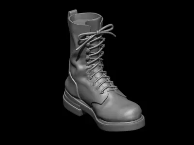 Army Boot 3D print model