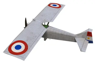 Wibault 73 C1  3D model