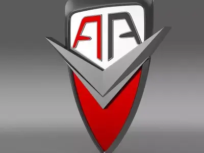 Arrinera logo 3D model