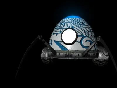 Spider Robot Crawlebot 3D model