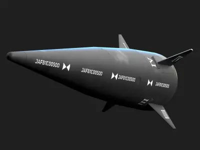 Fattah Hypersonic missile 3D model