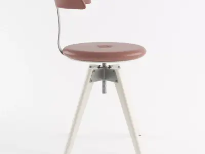 A-series Stool Free 3D model