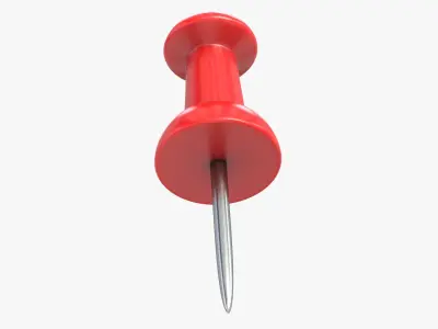 Push Pin 3D model