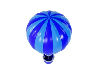 Game model of the aerostat 3D model