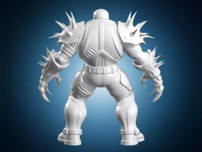 Chaos Terminator Figurine 3D Print Model 3D print model