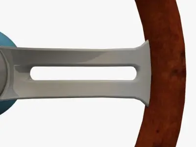 California Metal Flake Steering 3D model