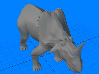 Centrosaurus triceratops 3D model