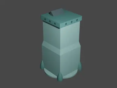Futurama Suicide Booth Free 3D model