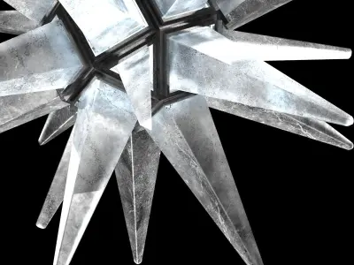 Rock Crystal Star Light by CHARLES SPADA INTERIORS 3D model