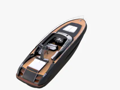 SpeedBoat Riva63Virtus 3D model