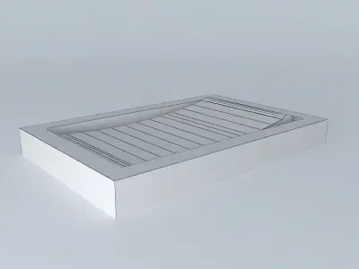 Rocker On Off Switch for Cisco Power Supplies 3D model