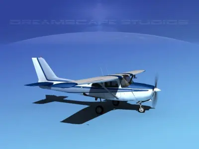Cessna 172RG Cutlass V09 3D model