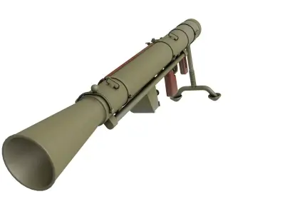 Gustaf M2 Anti Tank Launcher 3D model